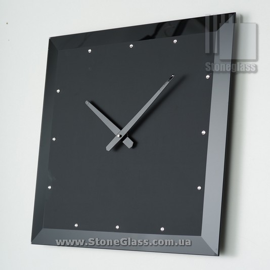 Настенные стеклянные часы Харьков, интерьерные часы из стекла